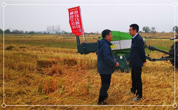 世達爾打捆機參加2019年孝昌縣秸稈綜合利用示范現場會