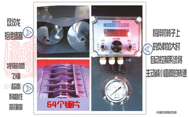 優牧達9110圓筒粉碎揉搓機技術特點